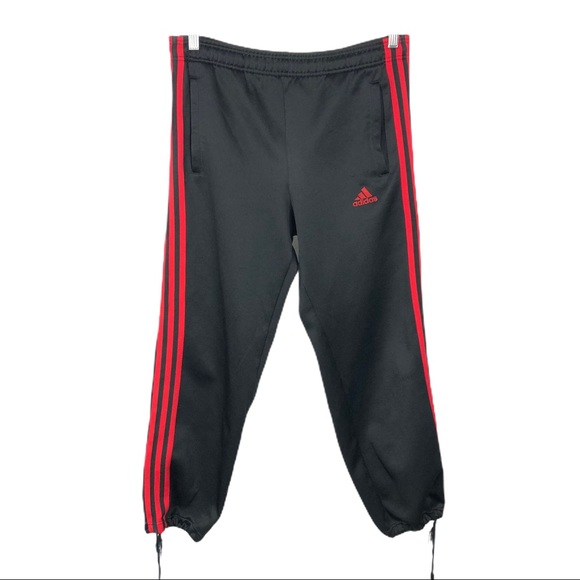 red stripe joggers mens